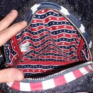 Loungefly | Bags | Disney Parks American Flag Sequin  display picture 1